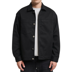 Ανδρικό Overshirt Μαύρο Royal Denim Santo5166-Black