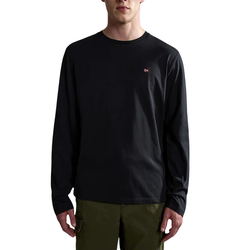 Ανδρικό Μακρυμάνικο Salis T-shirt Μαύρο Napapijri NP0A4HN7-0411