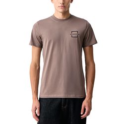 Ανδρικό Slim Logo T-shirt Καφέ Karl Lagerfeld Jeans B4M17024-2QL Iron
