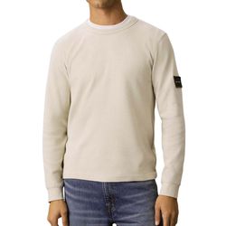 Ανδρικό Μακρυμάνικο T-shirt Μπεζ Calvin Klein LV04RJ209G-PDJ