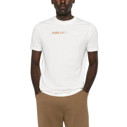 Ανδρικό T-shirt Εκρού Karl Lagerfeld 755060 564242-80