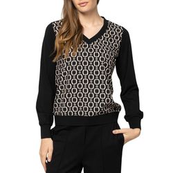 Γυναικείο Calishaw26 Μακρυμάνικο T-shirt Μαύρο Heavy Tools T15056-CHAIN