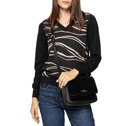 Γυναικείο Calishaw26 Μακρυμάνικο T-shirt Μαύρο Heavy Tools T15056-WAVE