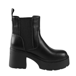 Γυναικεία Mila Chelsea Μποτάκια Μαύρα Buffalo BUF1220083-BLACK