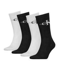 Ανδρικές Κάλτσες 4 Τεμαχίων Μαύρες Calvin Klein 701241258-001