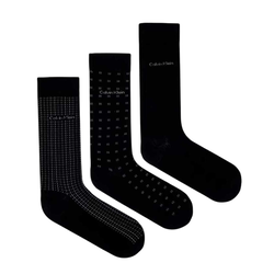Ανδρικές Κάλτσες 4 Τεμαχίων Μαύρες Calvin Klein 701241207-001