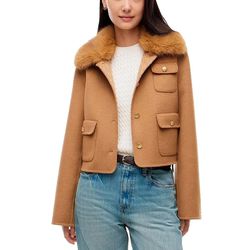 Γυναικείο Μάλλινο Τζάκετ Καμηλό Tommy Hilfiger WW0WW52914-GWA