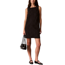 Γυναικείο Αμάνικο Τζιν Φόρεμα Μαύρο Calvin Klein LV047H781G-4B3