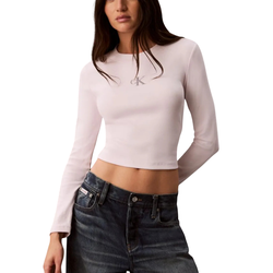 Γυναικείο Μακρυμάνικο T-shirt Ροζ Calvin Klein LV047A803G-3FS