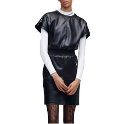 Γυναικείο Φόρεμα Μαύρο Karl Lagerfeld 216W1309-999 BLACK