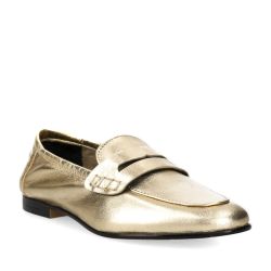Γυναικεία Δερμάτινα Essential Loafers Χρυσά Tommy Hilfiger FW0FW07864-0HS