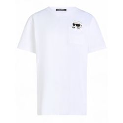 Γυναικείο Peak-A-Boo T-shirt Λευκό Karl Lagerfeld A1W17100-100 WHITE
