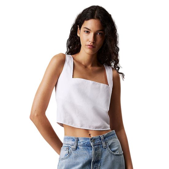 Γυναικείο Top Λευκό Calvin Klein J20J225347-YAA