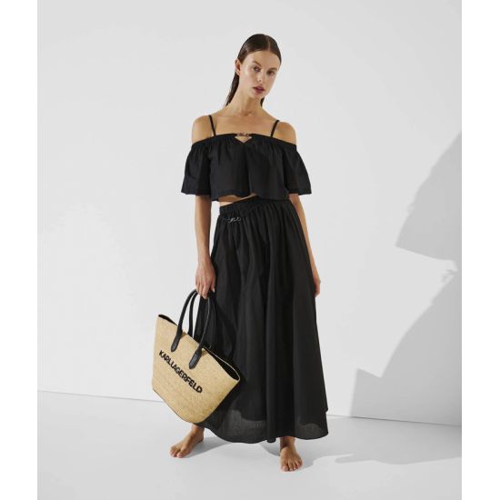 Γυναικεία K/Signature Φούστα Μαύρη Karl Lagerfeld A2W46043-999 Black