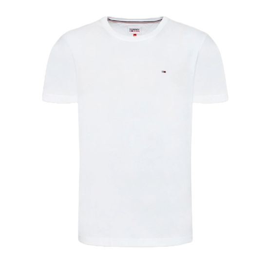 Ανδρικό T-shirt Λευκό Tommy Jeans DM0DM04411-100