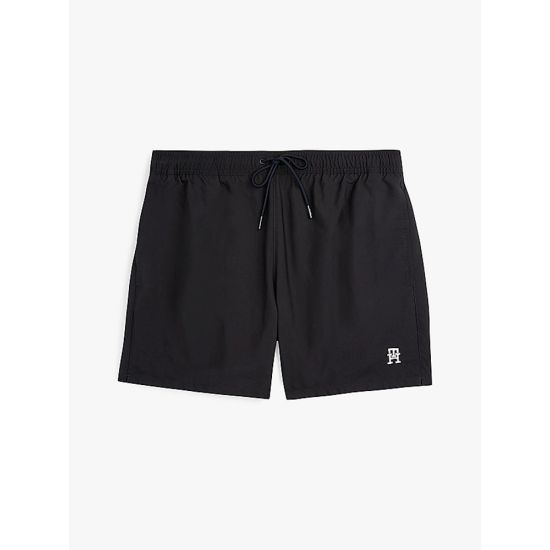 Ανδρικό TH Monogram Μαγιό Μαύρο Tommy Hilfiger UM0UM03579-BDS