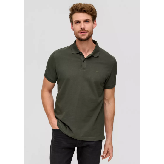 Ανδρικό Polo Χακί S.Oliver 2138262-7940