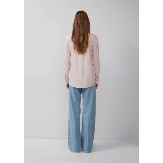 Γυναικείο Ριγέ Πουκάμισο Ροζ S.Oliver 2163647-41G9