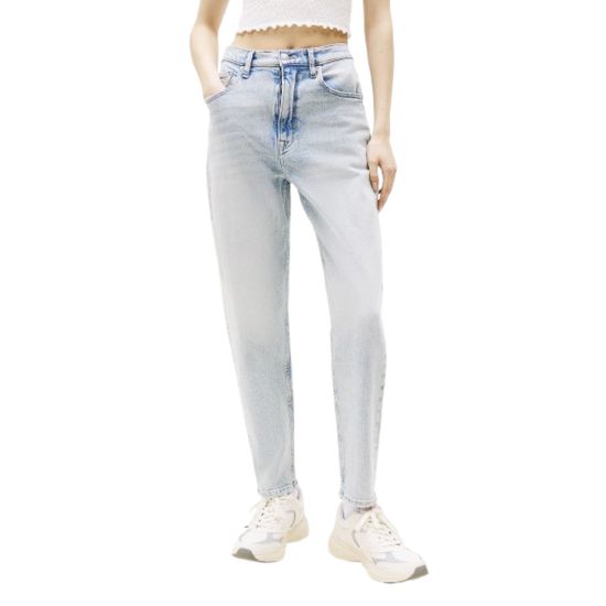 Γυναικείο Mom Τζιν Γαλάζιο Tommy Jeans DW0DW20656-1AB