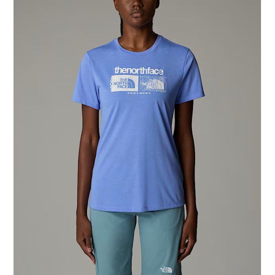 Γυναικείο Foundation Graphic T-shirt Μπλε The North Face NF0A8BRZ-0YI1