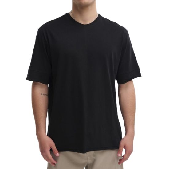 Ανδρικό T-shirt Μαύρο Royal Denim IMPERIA-BLACK