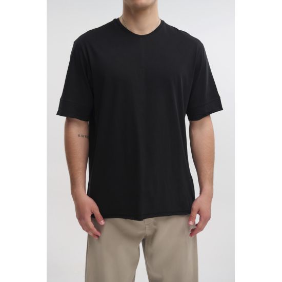 Ανδρικό T-shirt Μαύρο Royal Denim IMPERIA-BLACK
