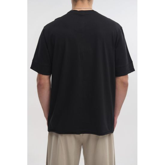 Ανδρικό T-shirt Μαύρο Royal Denim IMPERIA-BLACK