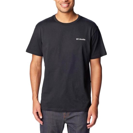 Ανδρικό CSC Basic Logo T-shirt Μαύρο Columbia 1680053-022