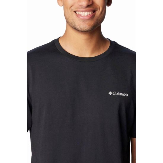 Ανδρικό CSC Basic Logo T-shirt Μαύρο Columbia 1680053-022