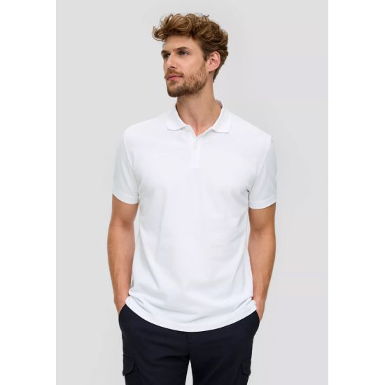 Ανδρικό Polo Λευκό S.Oliver 2138262-0100