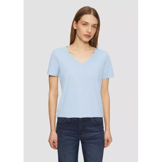 Γυναικείο T-shirt Γαλάζιο S.Oliver 2160847-5083