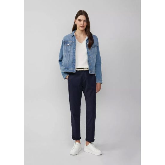 Γυναικείο Παντελόνι Navy Μπλε S.Oliver 2161340-5959