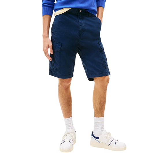 Ανδρική Cargo Βερμούδα Navy Μπλε Tommy Jeans DM0DM21952-C1G
