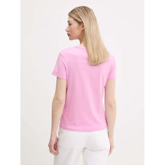 Γυναικείο T-shirt Ροζ Tommy Jeans DW0DW21404-U06