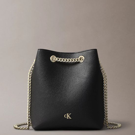 Γυναικεία Bucket Τσάντα Μαύρη Calvin Klein LV04F3214G-UB1