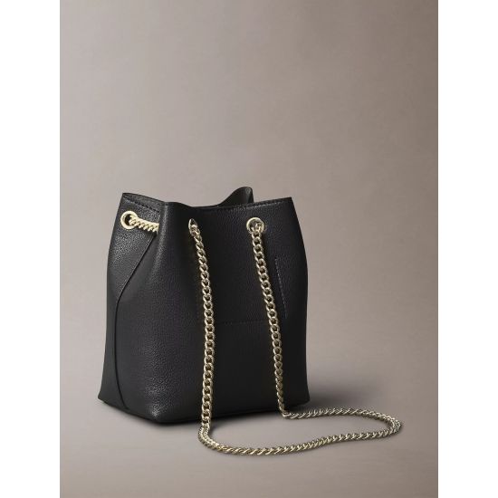 Γυναικεία Bucket Τσάντα Μαύρη Calvin Klein LV04F3214G-UB1