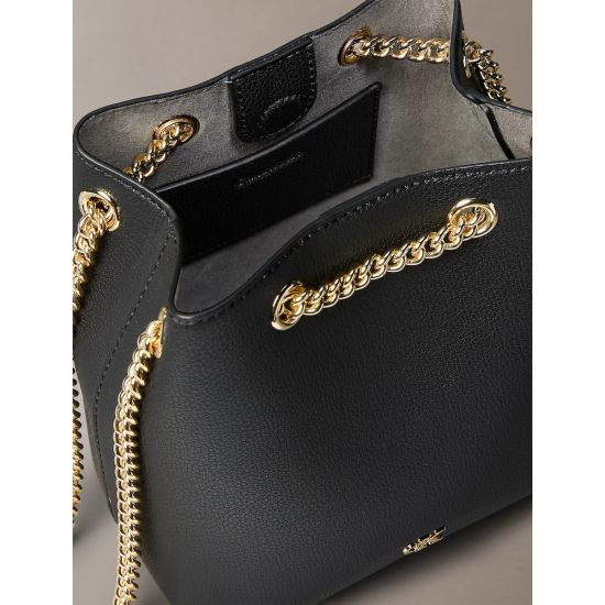 Γυναικεία Bucket Τσάντα Μαύρη Calvin Klein LV04F3214G-UB1