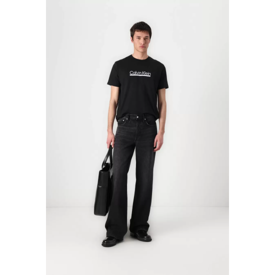 Ανδρικό T-shirt Μαύρο Calvin Klein LV04RC852G-UB1
