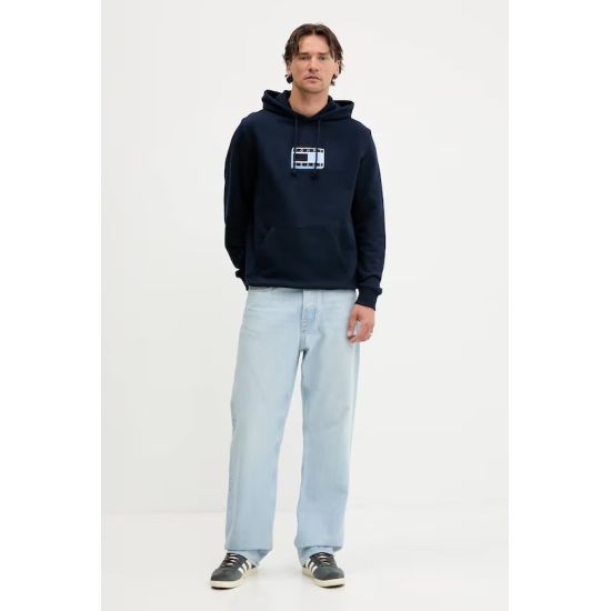 Ανδρικό Φούτερ Navy Μπλε Tommy Jeans DM0DM21623-C1G
