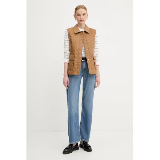 Γυναικείο Γιλέκο Καφέ Tommy Hilfiger WW0WW45638-GWA