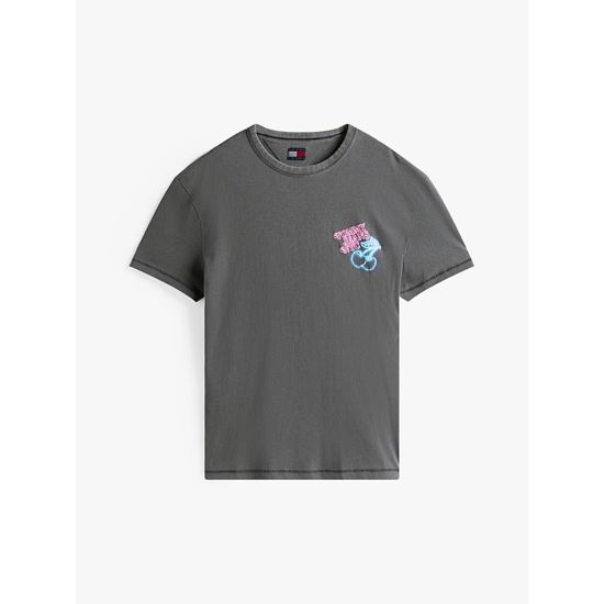 Ανδρικό Novelty Fair T-shirt Ανθρακί Tommy Jeans DM0DM21829-0GJ