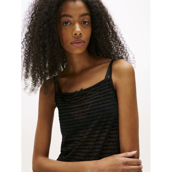 Γυναικείο Top Μαύρο Tommy Jeans DW0DW20926-BDS