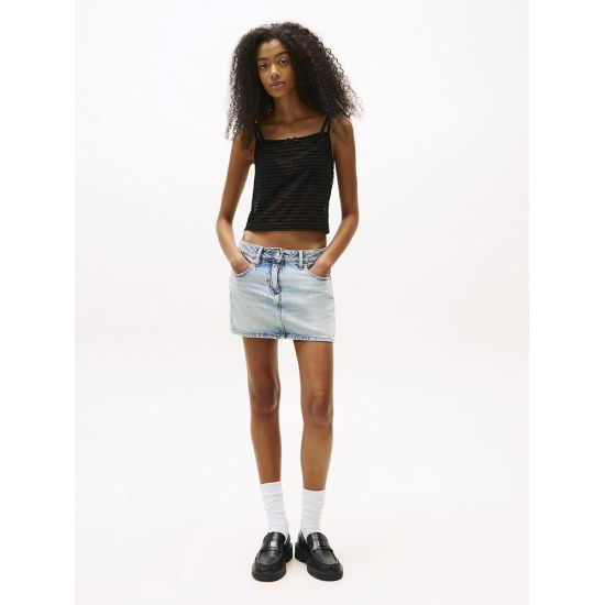 Γυναικείο Top Μαύρο Tommy Jeans DW0DW20926-BDS