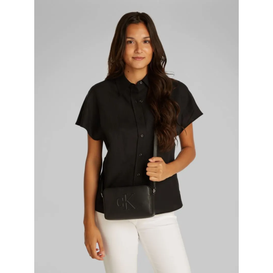 Γυναικεία Τσάντα Χιαστί Μαύρη Calvin Klein LV04K3036G-UB1