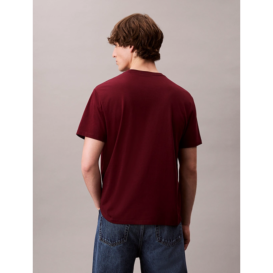 Ανδρικό Hero Monologo T-shirt Μπορντό Calvin Klein LV04RB862G-VLP
