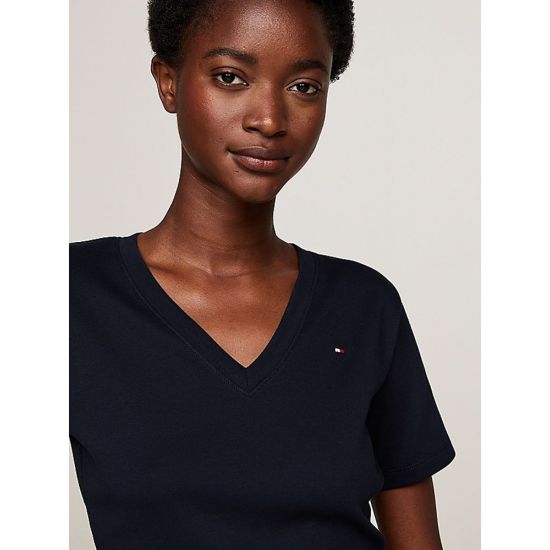 Γυναικείο T-shirt Navy Μπλε Tommy Hilfiger WW0WW40584-02G