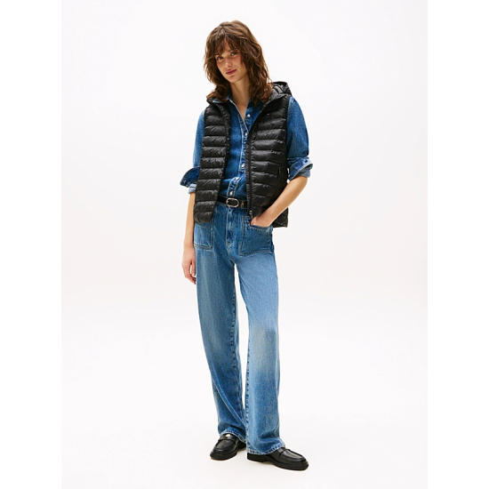 Γυναικείο Global Stripe Γιλέκο Μαύρο Tommy Hilfiger WW0WW42051-BDS
