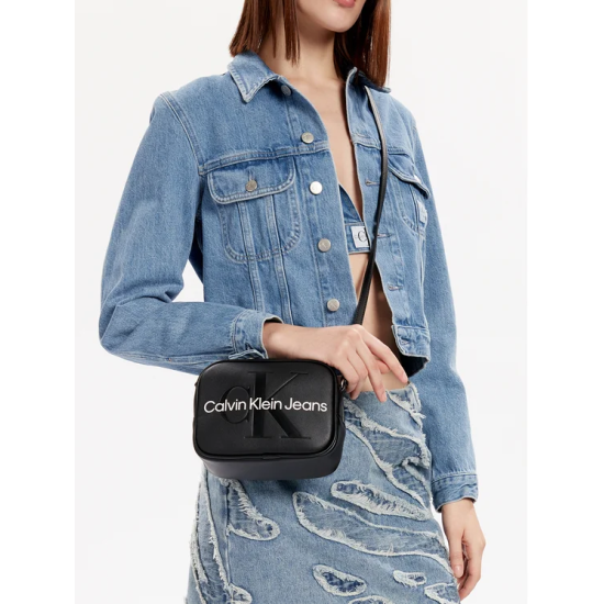 Γυναικείο Τσαντάκι Χιαστί Μαύρο Calvin Klein K60K610275-BDS