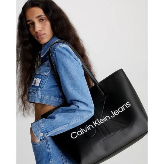 Γυναικεία Shopper29 Τσάντα Μαύρη Calvin Klein K60K610276-BDS