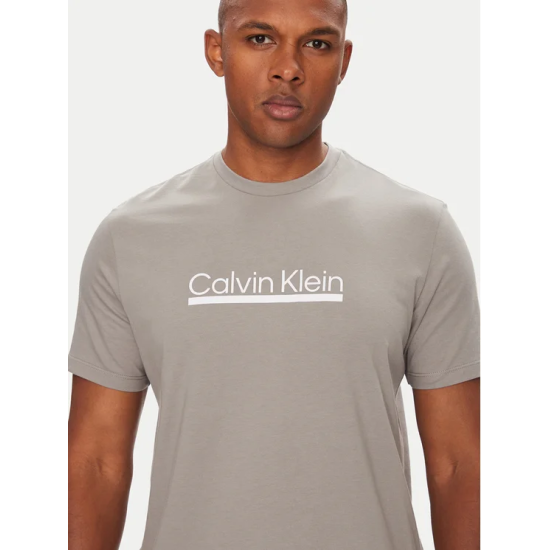 Ανδρικό T-shirt Γκρι Calvin Klein LV04RC852G-PFP